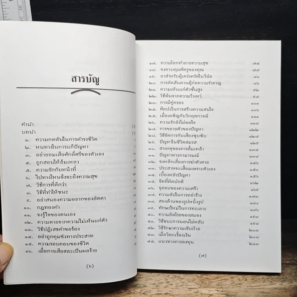 หนังสือ เทคนิคเอาตัวให้รอด: ศาสตร์และศิลป์แห่งการรักตัวสร้างตน รูปที่ 6