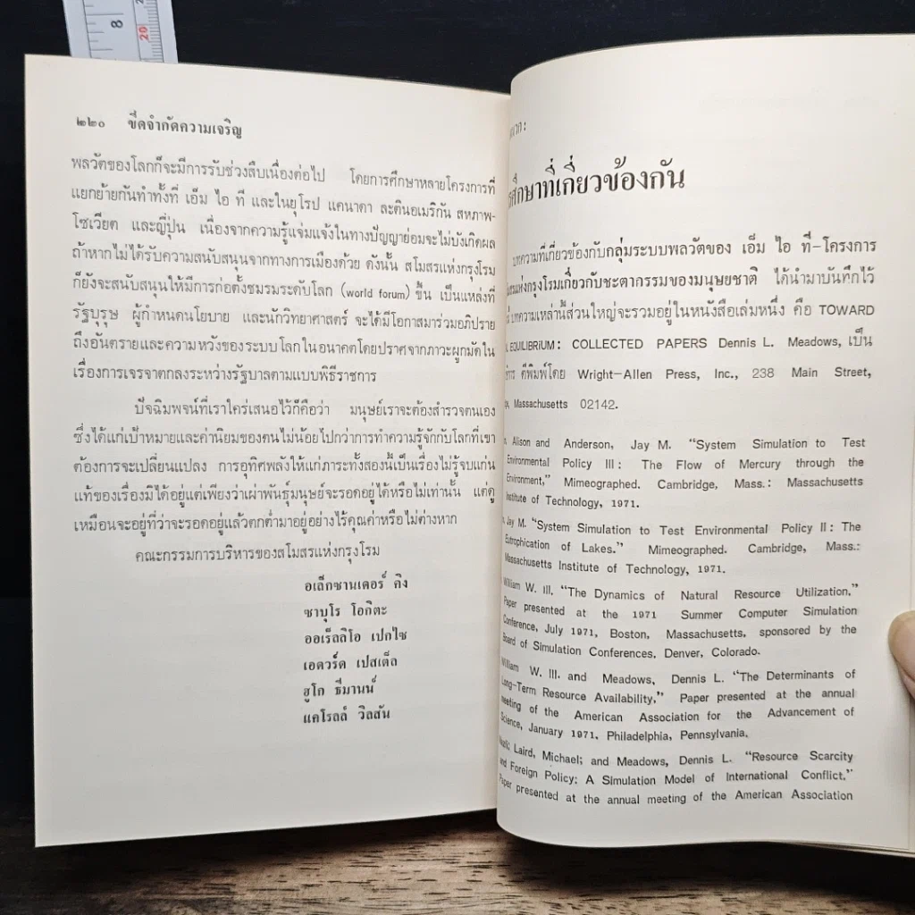 หนังสือ ขีดจำกัดความเจริญ รูปที่ 11