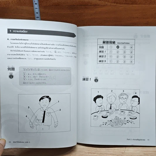 หนังสือ ฟังเข้าใจไขข้อสอบ สำหรับเตรียมสอบวัดระดับภาษาญี่ปุ่น ระดับ 3 รูปที่ 8