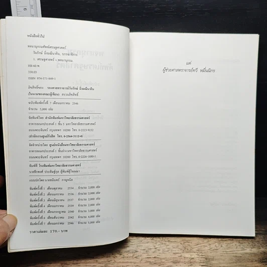 หนังสือ พจนานุกรมศัพท์เศรษฐศาสตร์ รูปที่ 6