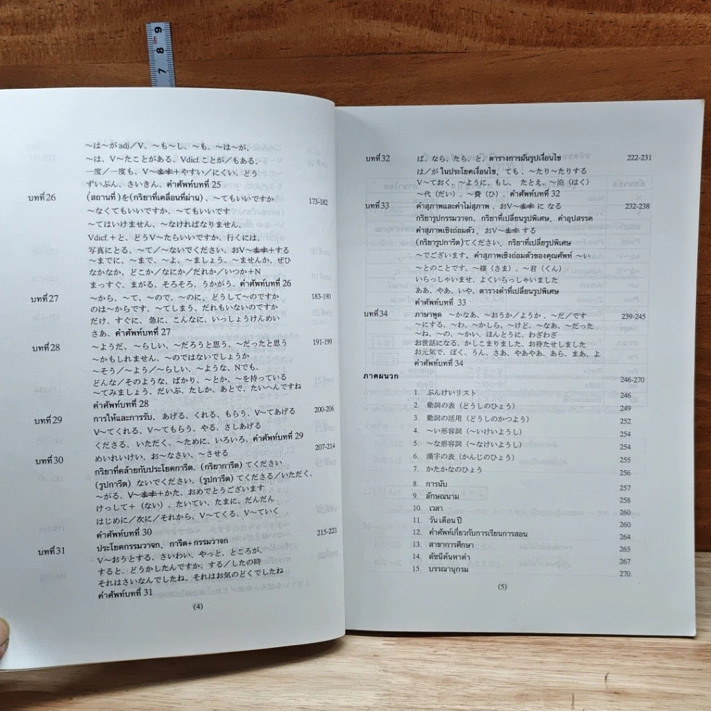 หนังสือ ไวยากรณ์ภาษาญี่ปุ่นเบื้องต้น รูปที่ 9