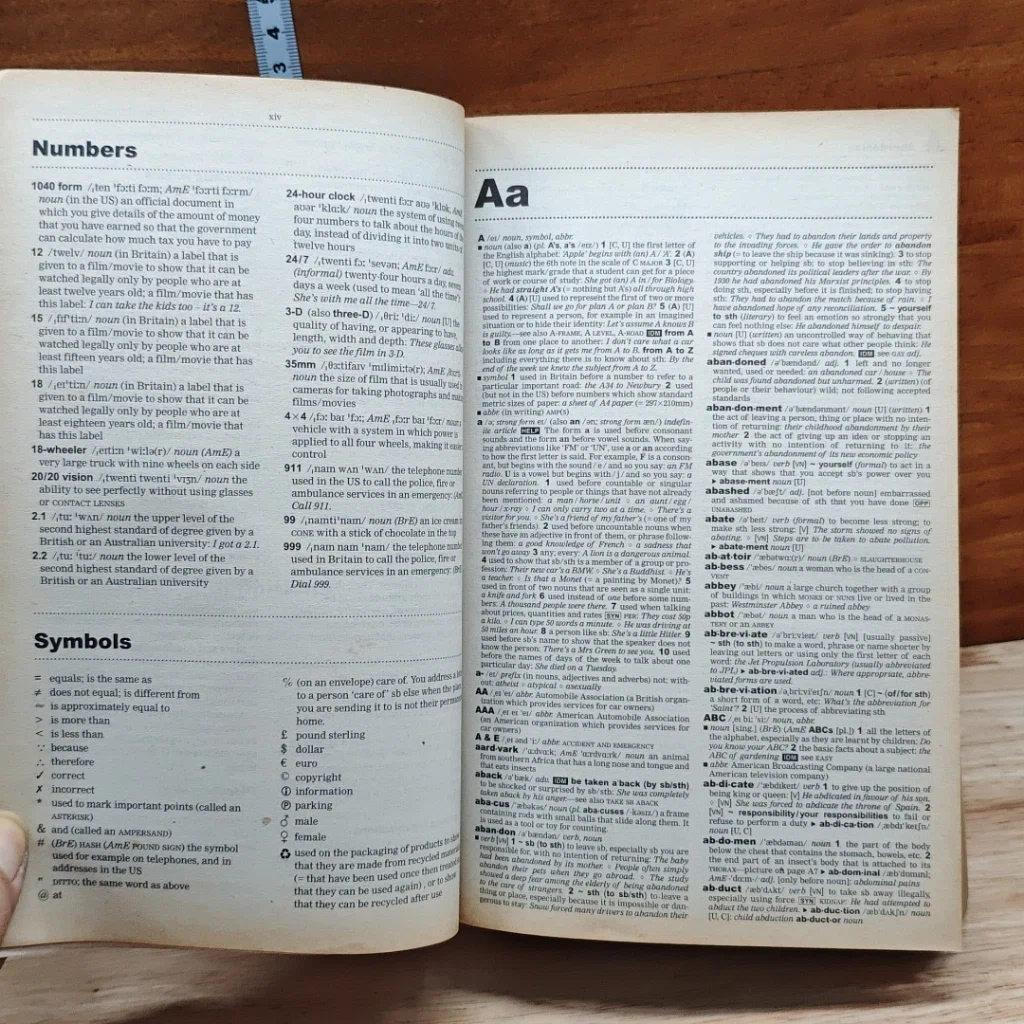 Oxford Advanced Learner's Dictionary รูปที่ 9