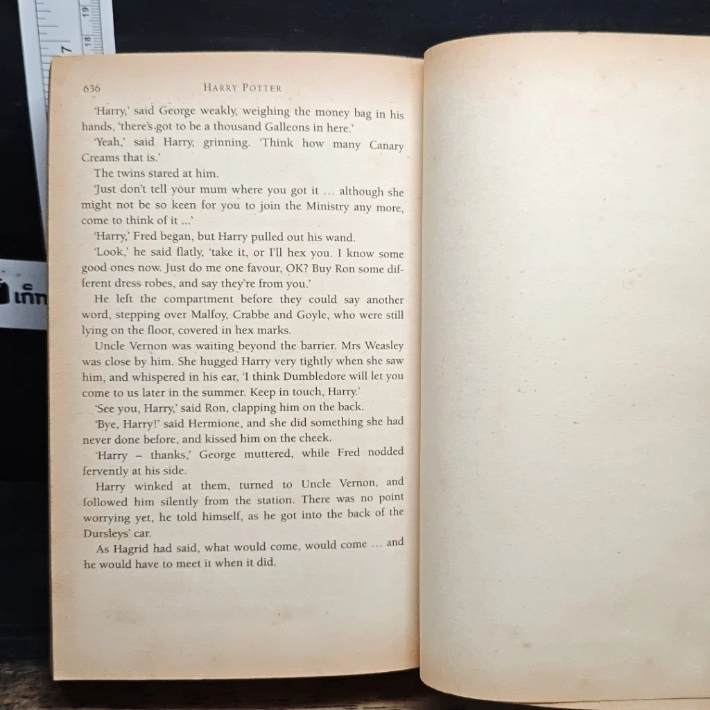 หนังสือ Harry Potter and the Goblet of Fire รูปที่ 8