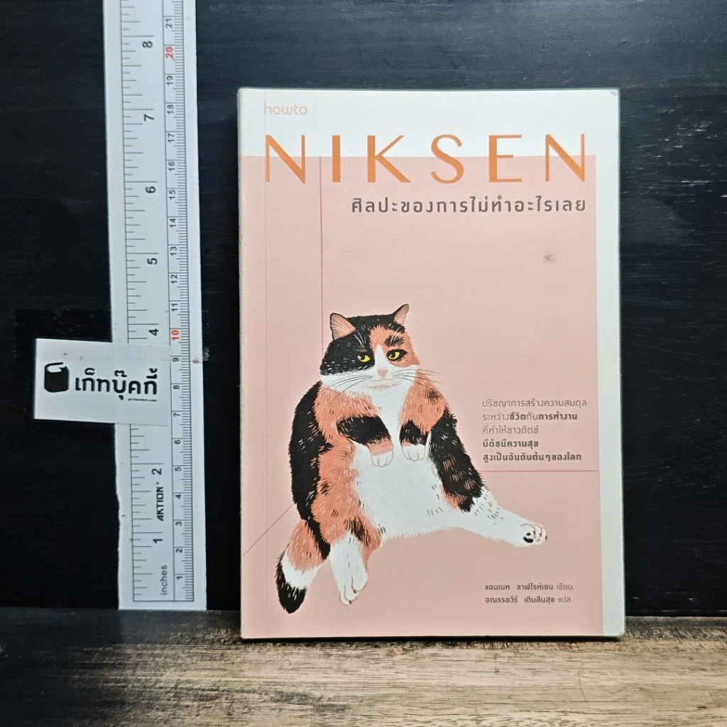 หนังสือ NIKSEN ศิลปะของการไม่ทำอะไรเลย รูปที่ 1