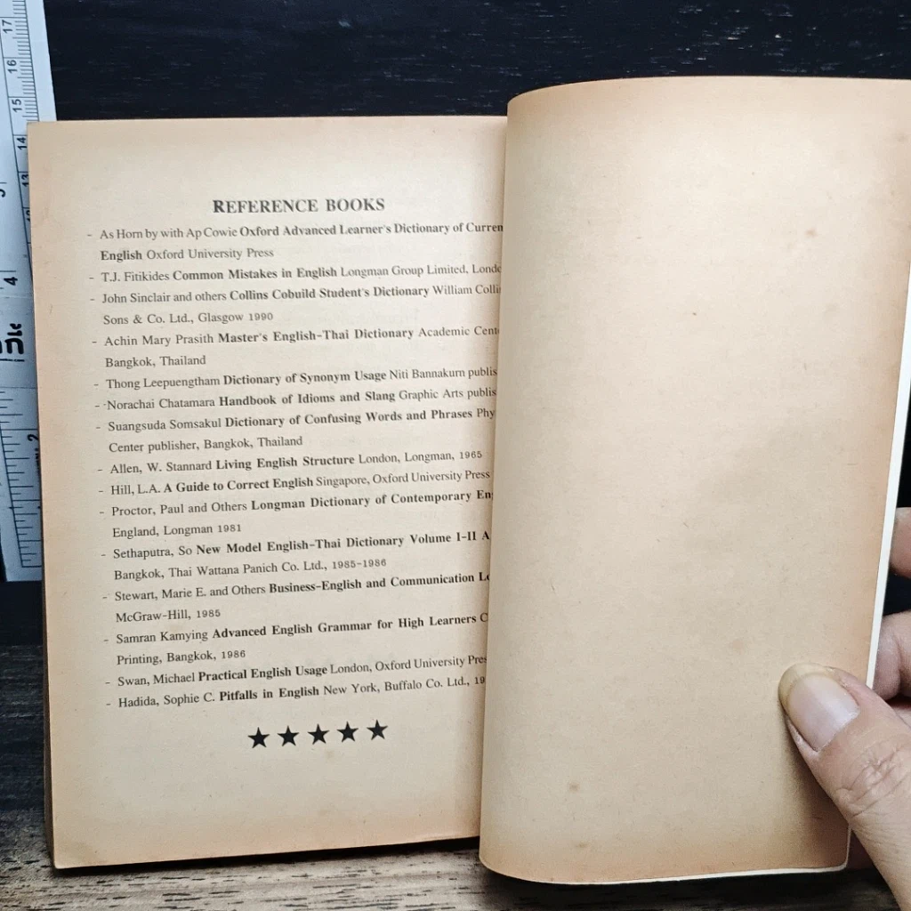 หนังสือ ใช้ศัพท์ภาษาอังกฤษให้ถูกต้อง ตรงตามความหมายที่แท้จริง รูปที่ 14