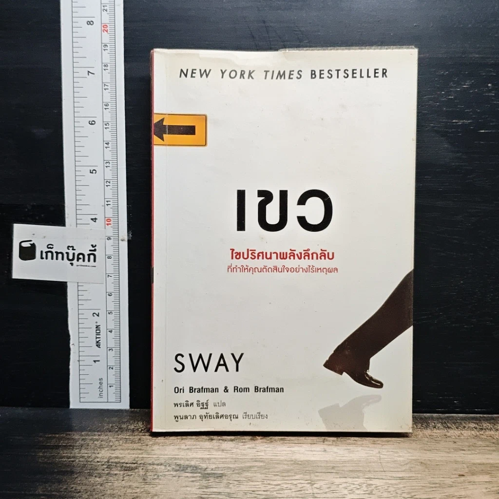 หนังสือ เขว ไขปริศนาพลังลึกลับที่ทำให้คุณตัดสินใจอย่างไร้เหตุผล รูปที่ 1