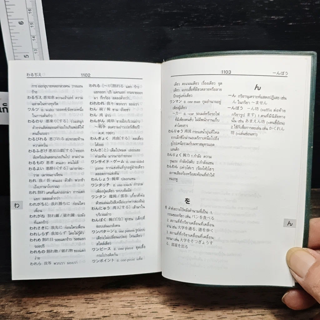 หนังสือ พจนานุกรมญี่ปุ่น-ไทย รวมศัพท์มากที่สุดกว่า 40,000 คำ รูปที่ 11