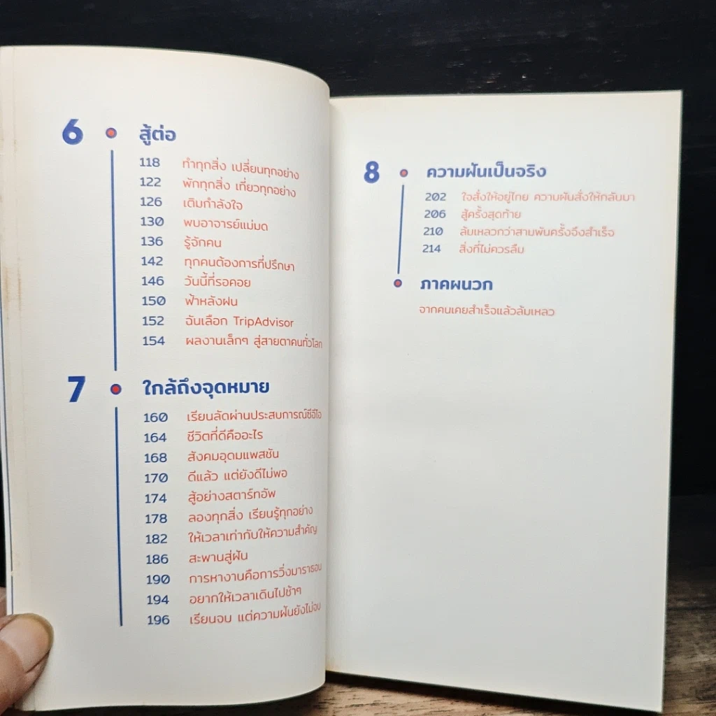 หนังสือ A Dream To Die For ล้ม 3,000 ครั้งเพื่อชนะฝันเดียว รูปที่ 8
