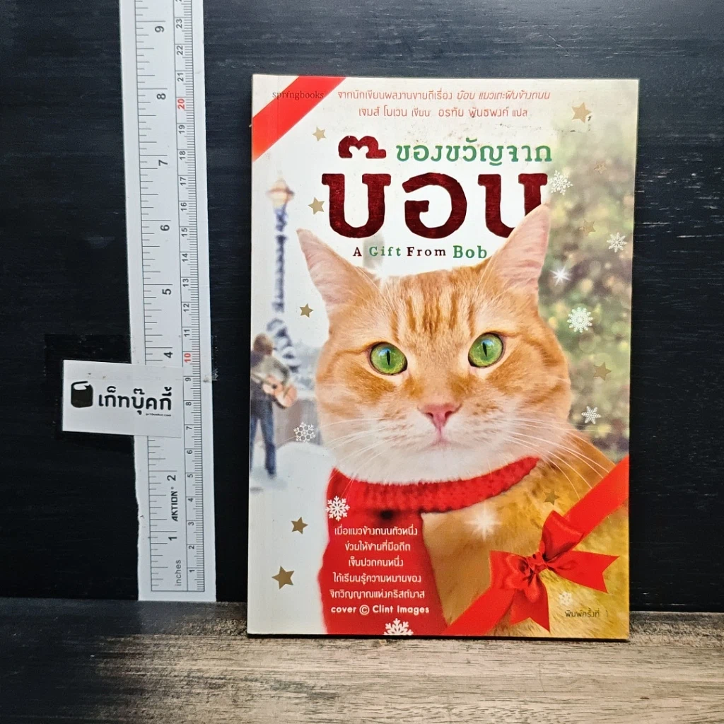 หนังสือ ของขวัญจากบ๊อบ รูปที่ 1