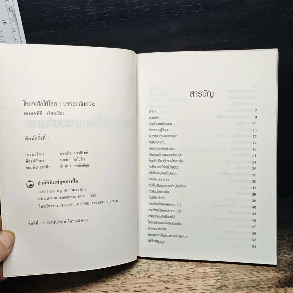 หนังสือ โหงวเฮ้งให้โชค มารวยกันเถอะ รูปที่ 6