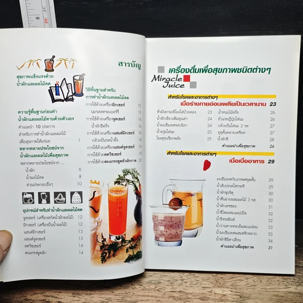 หนังสือ สุขภาพแข็งแรงด้วยเครื่องดื่มเพื่อสุขภาพ รูปที่ 6