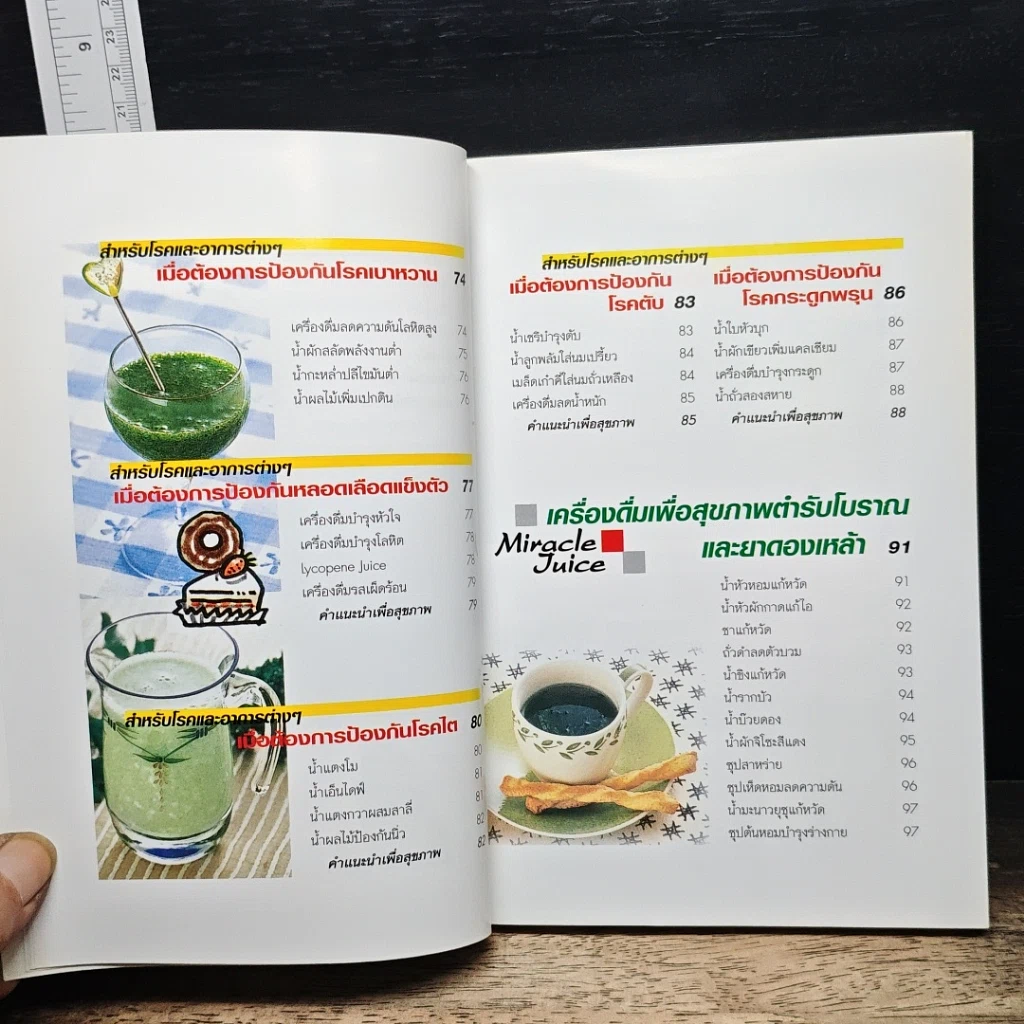 หนังสือ สุขภาพแข็งแรงด้วยเครื่องดื่มเพื่อสุขภาพ รูปที่ 9