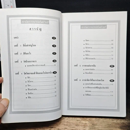 หนังสือ สมาธิและการบำบัดโรคด้วยสี รูปที่ 6