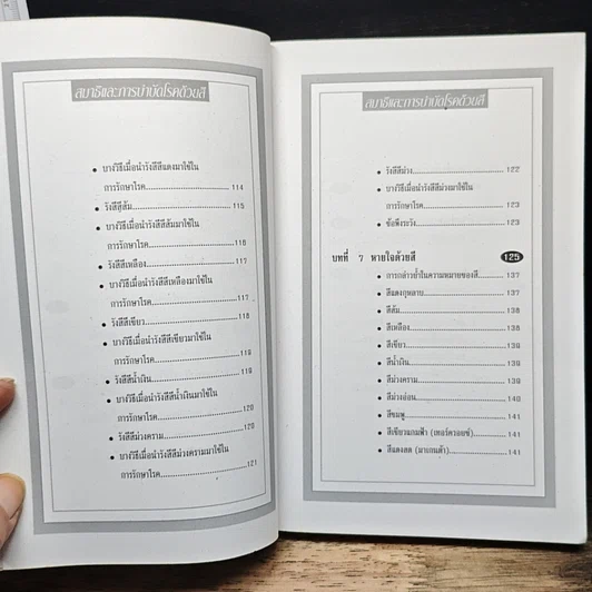 หนังสือ สมาธิและการบำบัดโรคด้วยสี รูปที่ 7