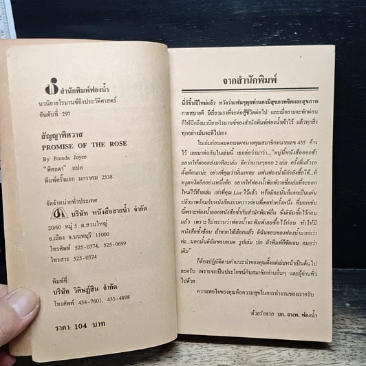 นิยายโรมานซ์ สัญญาพิศวาส รูปที่ 6