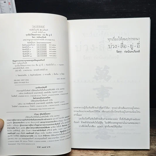 หนังสือ บ่วง-สื่อ-ยู่-อี่ ทุกเรื่องให้สมปราถนา รูปที่ 6