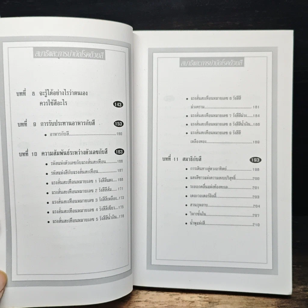 หนังสือ สมาธิและการบำบัดโรคด้วยสี รูปที่ 8