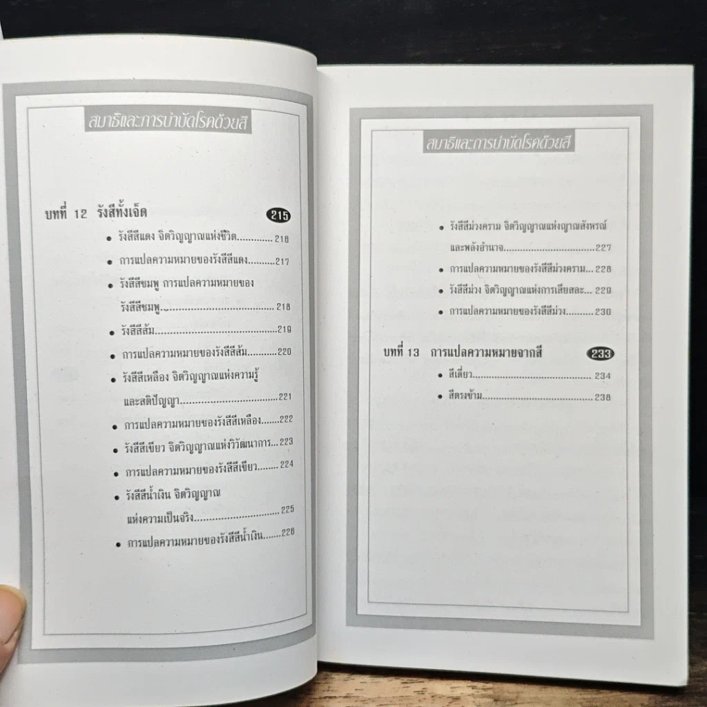 หนังสือ สมาธิและการบำบัดโรคด้วยสี รูปที่ 9