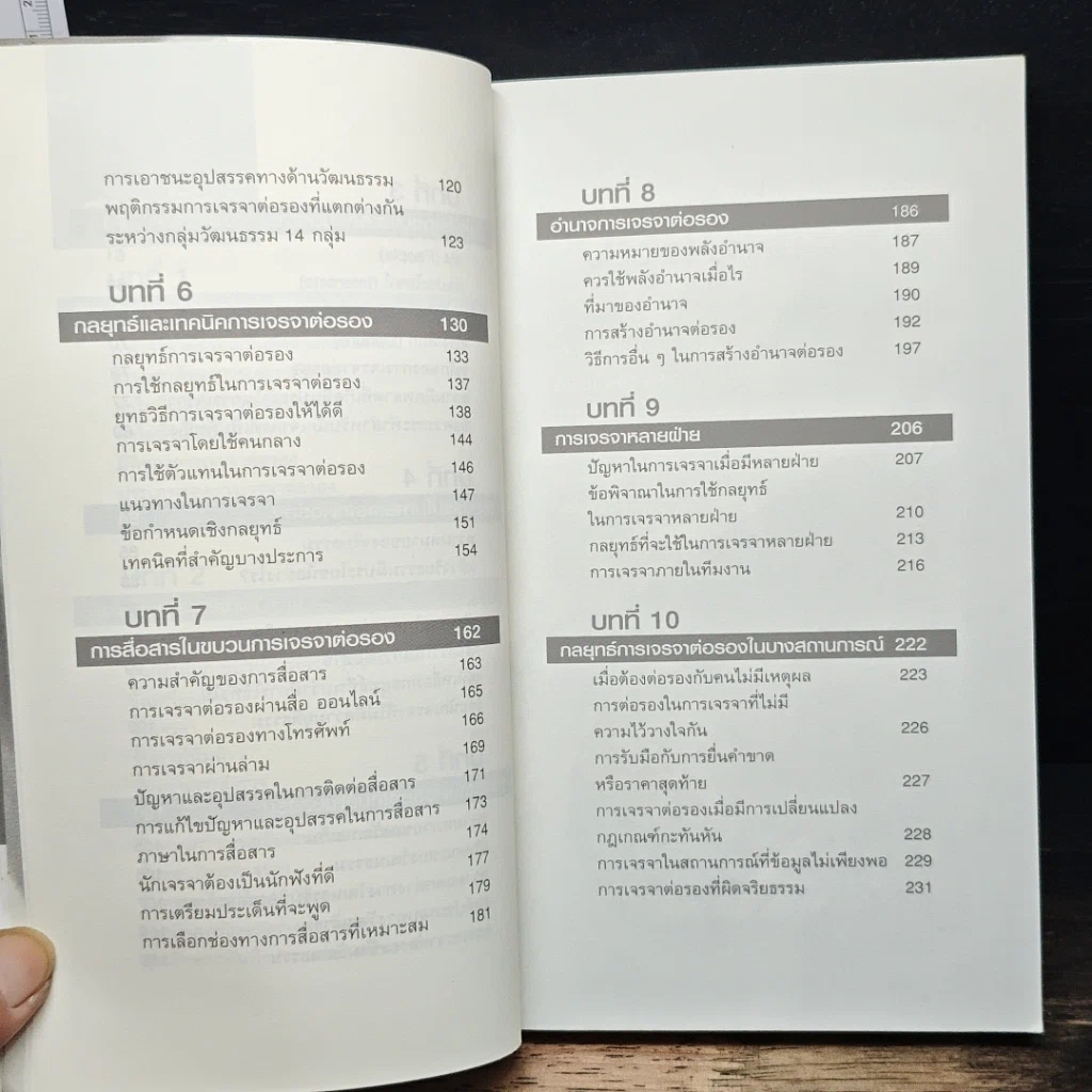 หนังสือ ต่อรองเฉียบขาด รุกฆาตด้วยการการเจรจา รูปที่ 8