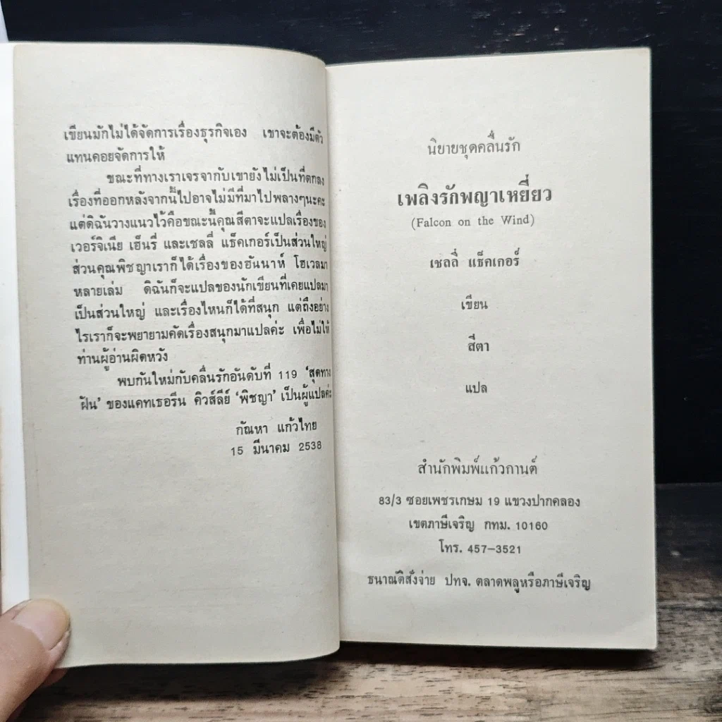 นิยายโรมานซ์ เพลิงรักพญาเหยี่ยว รูปที่ 7