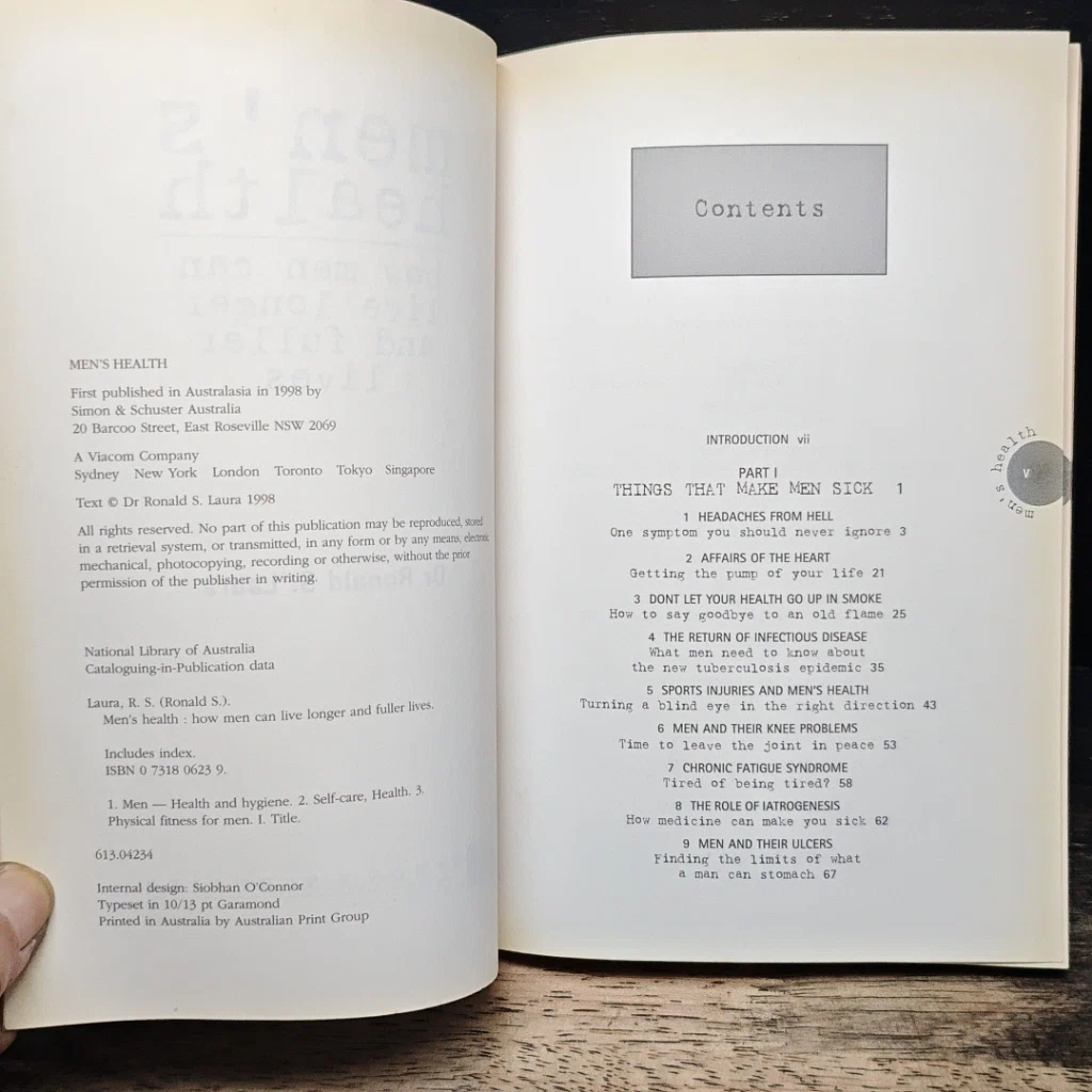 หนังสือ Men's Health : How Men Can Live Longer and Fuller Lives รูปที่ 6