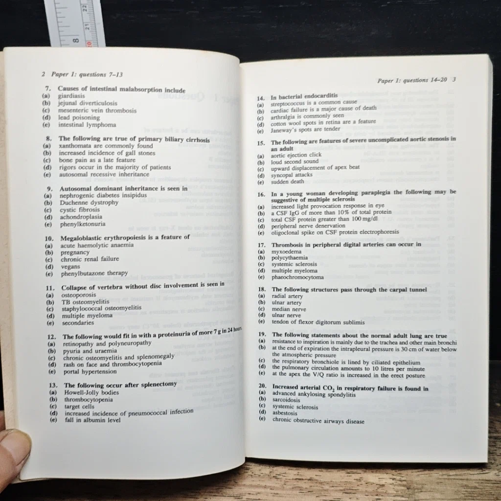 หนังสือ MCQs for the MRCP Part 1 รูปที่ 9