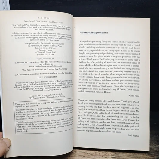 หนังสือ The Contented Child's Food Bible รูปที่ 6
