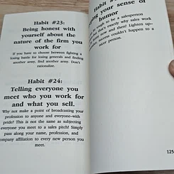 หนังสือ The 25 Sales Habits of Highly Successful Salespeople รูปที่ 9