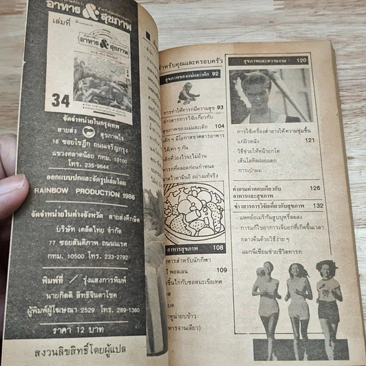หนังสือ อาหาร & สุขภาพ รูปที่ 6