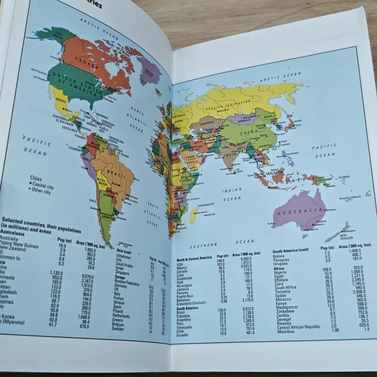 หนังสือ World Pocket Atlas รูปที่ 8
