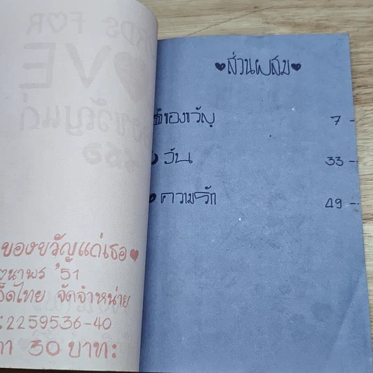 หนังสือ Words for Love ของขวัญแด่เธอ รูปที่ 6