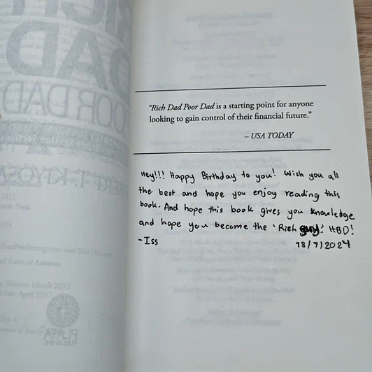 หนังสือ Rich Dad Poor Dad รูปที่ 6