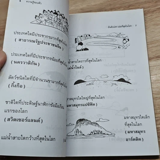 หนังสือ ความรู้รอบตัว ชุด อันดับแรก และที่สุดในโลก รูปที่ 6