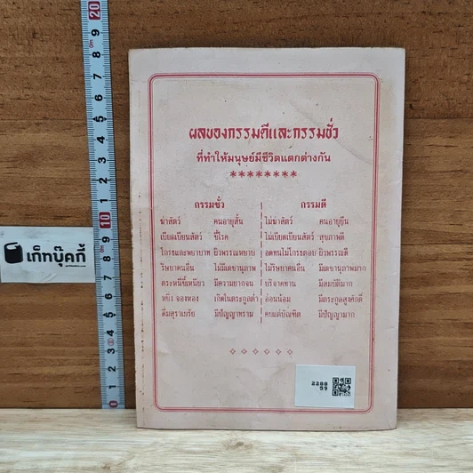 หนังสือ การ์ตูนคัมภีร์ธรรมกฎแห่งกรรม เหตุต้น-ผลกรรม รูปที่ 2