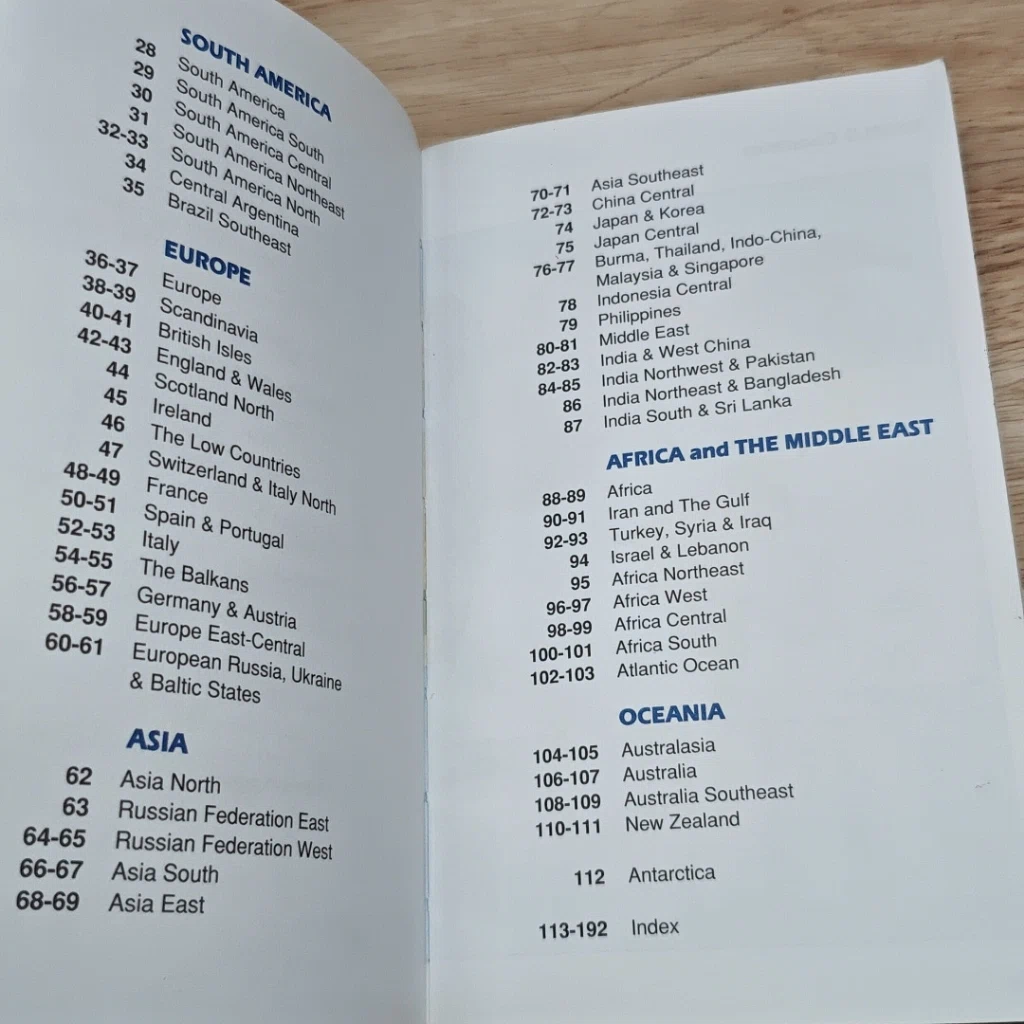 หนังสือ World Pocket Atlas รูปที่ 7