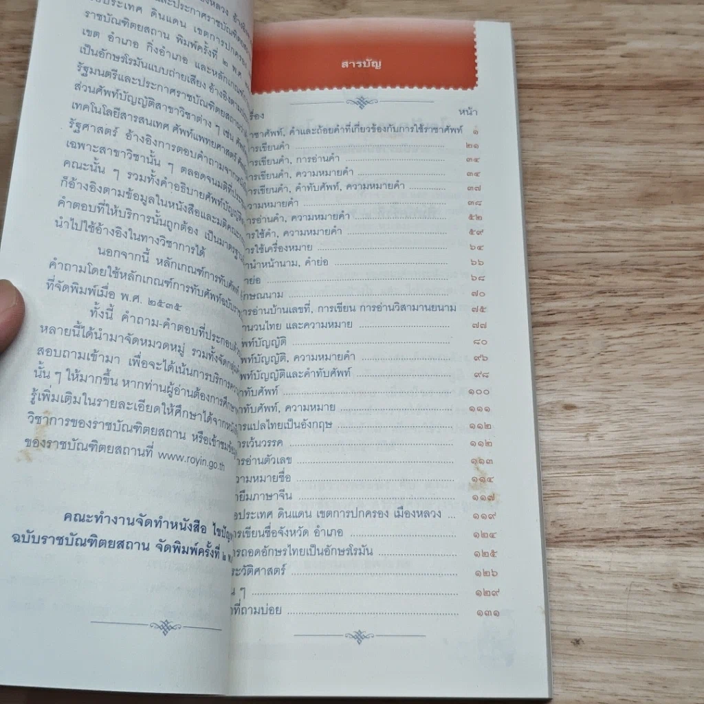 หนังสือ ไขปัญหาภาษาไทย ฉบับราชบัณฑิตยสถาน รูปที่ 6