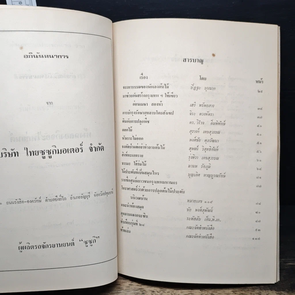 หนังสือ ใต้ร่มพฤกษา 2524 รูปที่ 9