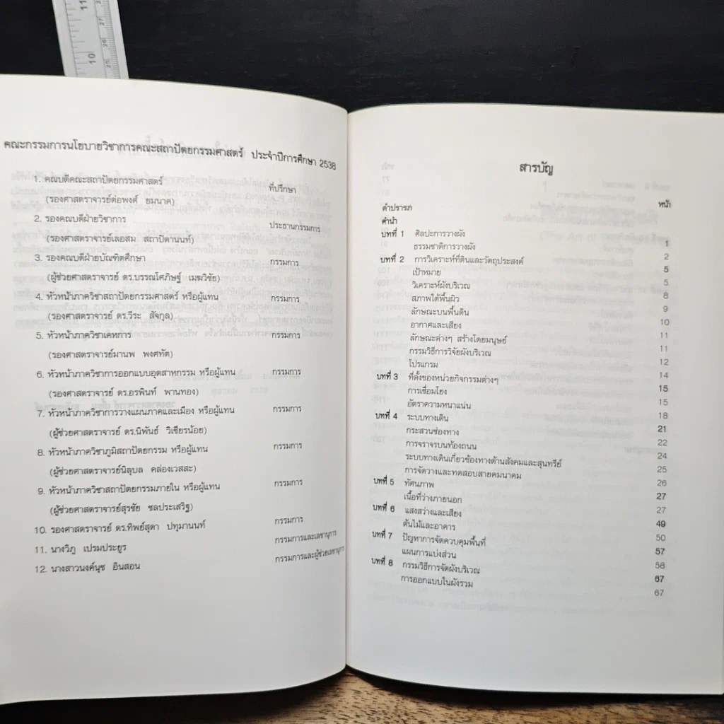 หนังสือ การออกแบบผังบริเวณ รูปที่ 7