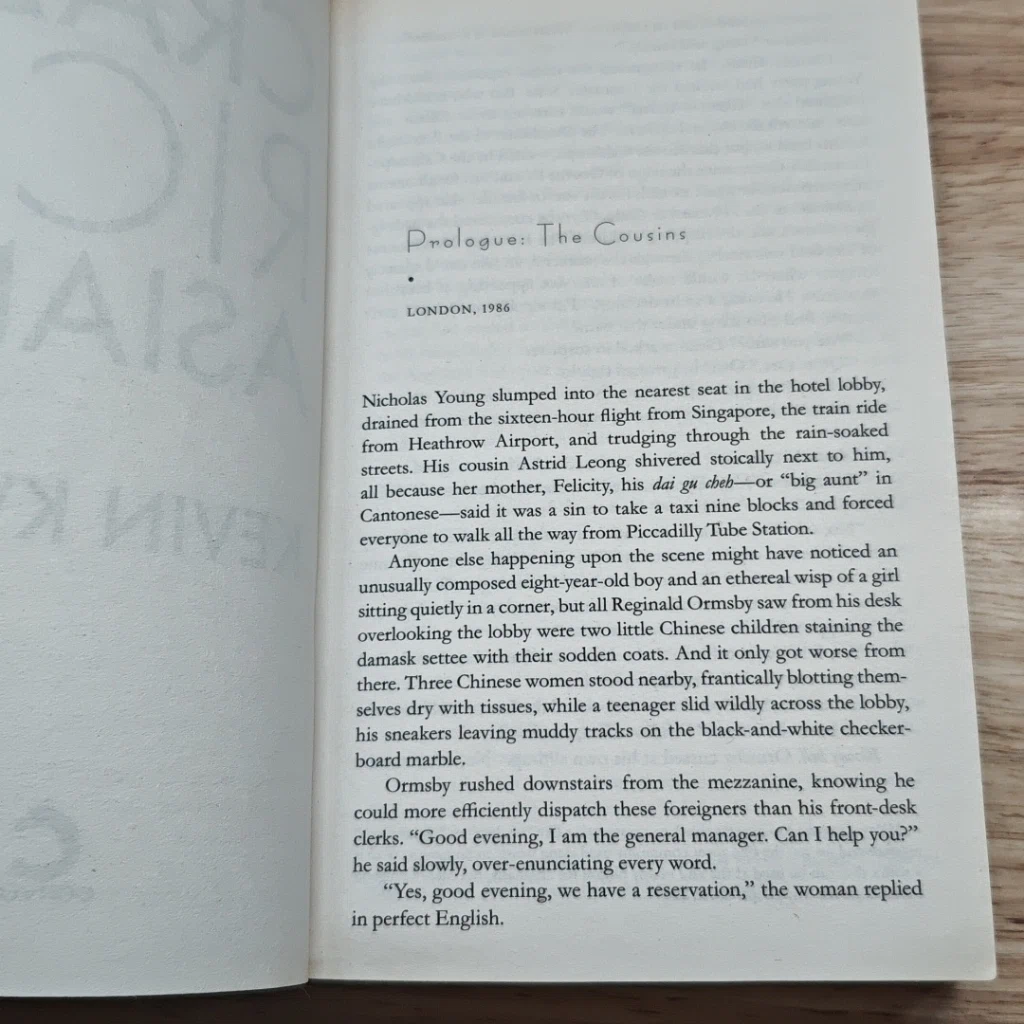 หนังสือ Crazy Rich Asians รูปที่ 6