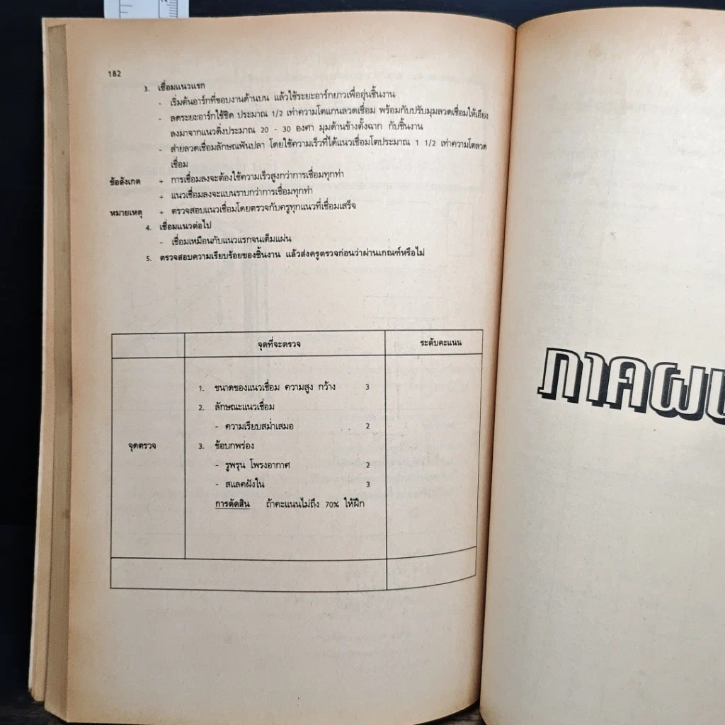 หนังสือ งานเชื่อมโลหะเบื้องต้น รูปที่ 8
