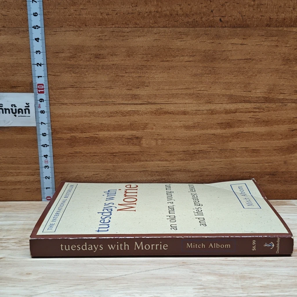 หนังสือ Tuesdays with Morrie: An Old Man, a Young Man, and Life's Greatest Lesson รูปที่ 3