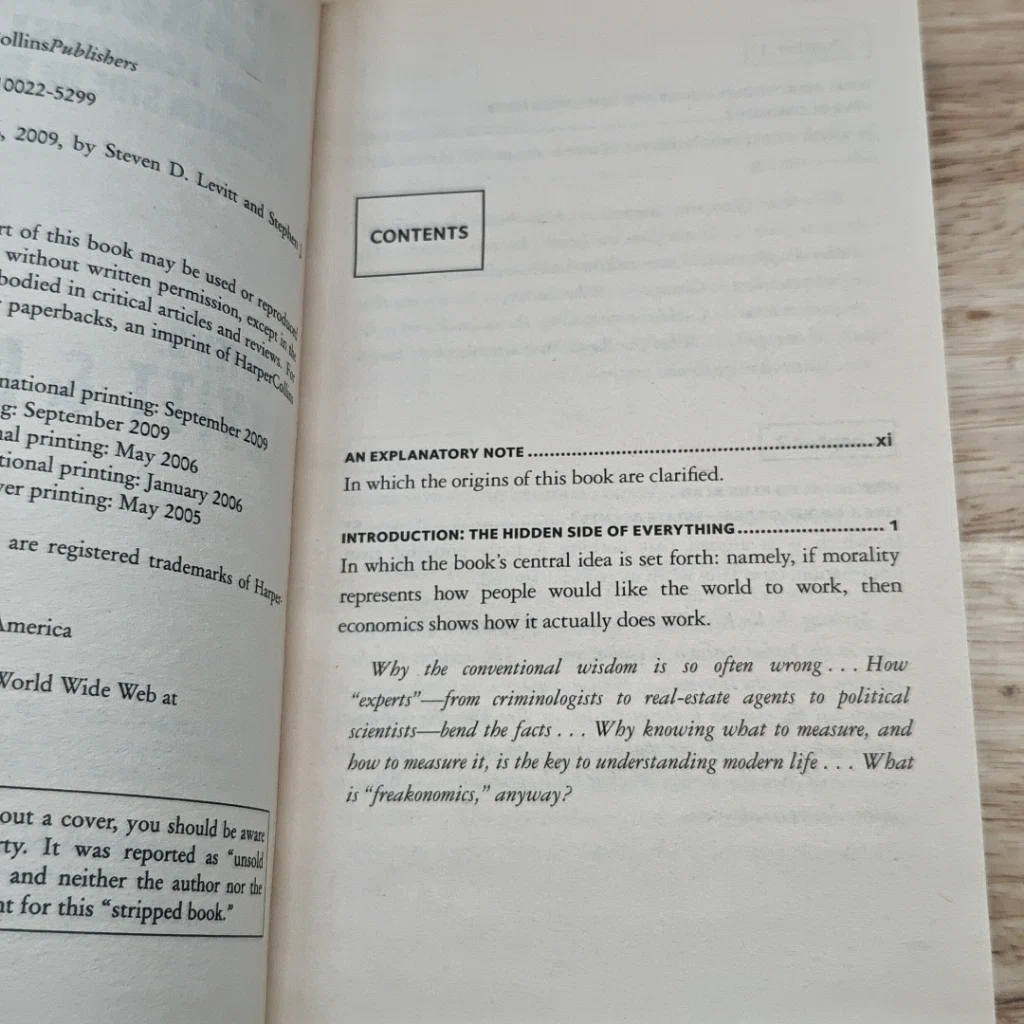 หนังสือ Freakonomics รูปที่ 6
