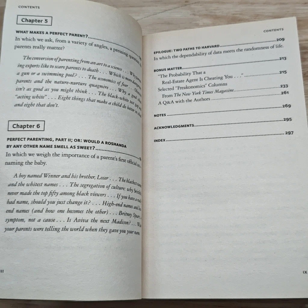 หนังสือ Freakonomics รูปที่ 8