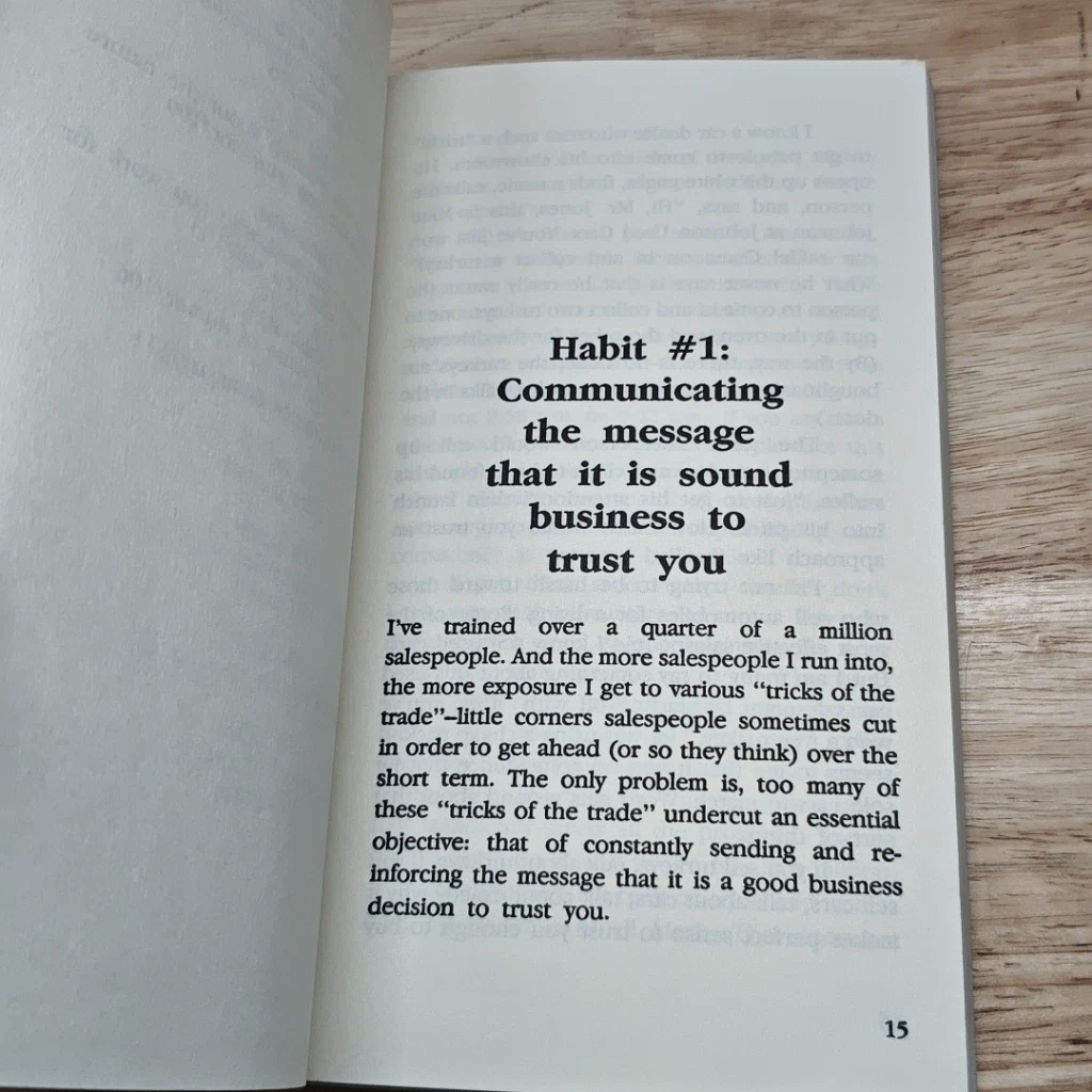 หนังสือ The 25 Sales Habits of Highly Successful Salespeople รูปที่ 8