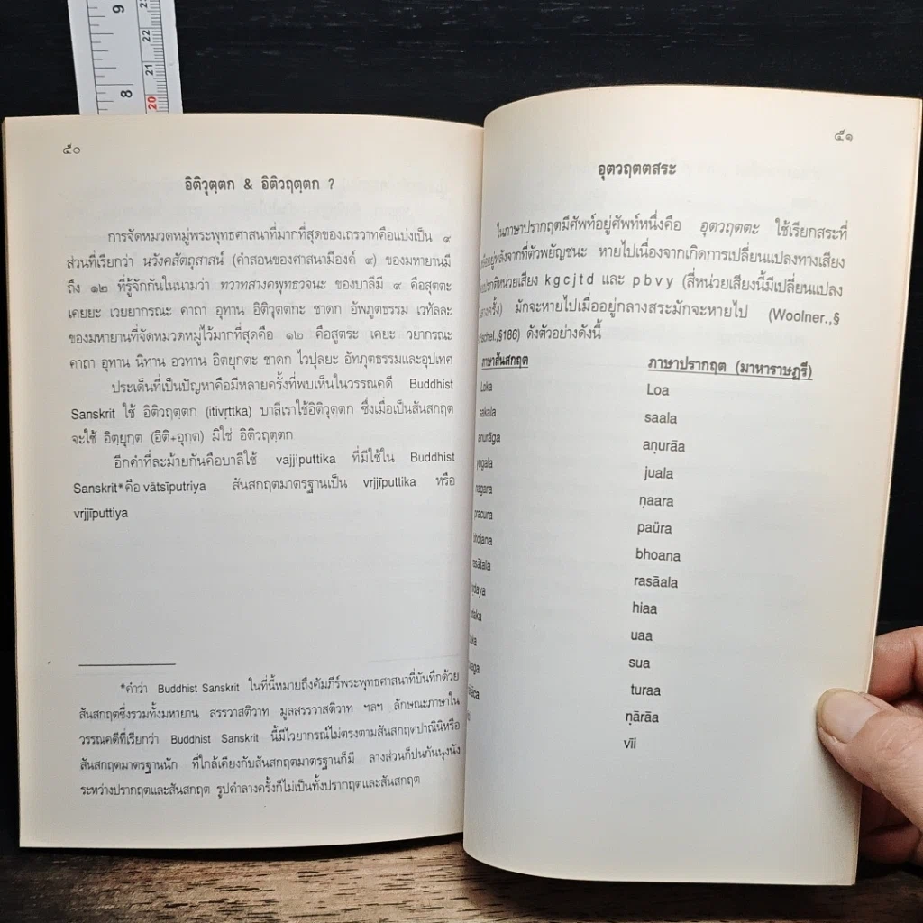 หนังสือ ภาษาและภาษาศาสตร์ในบาลีและสันสกฤต รูปที่ 8