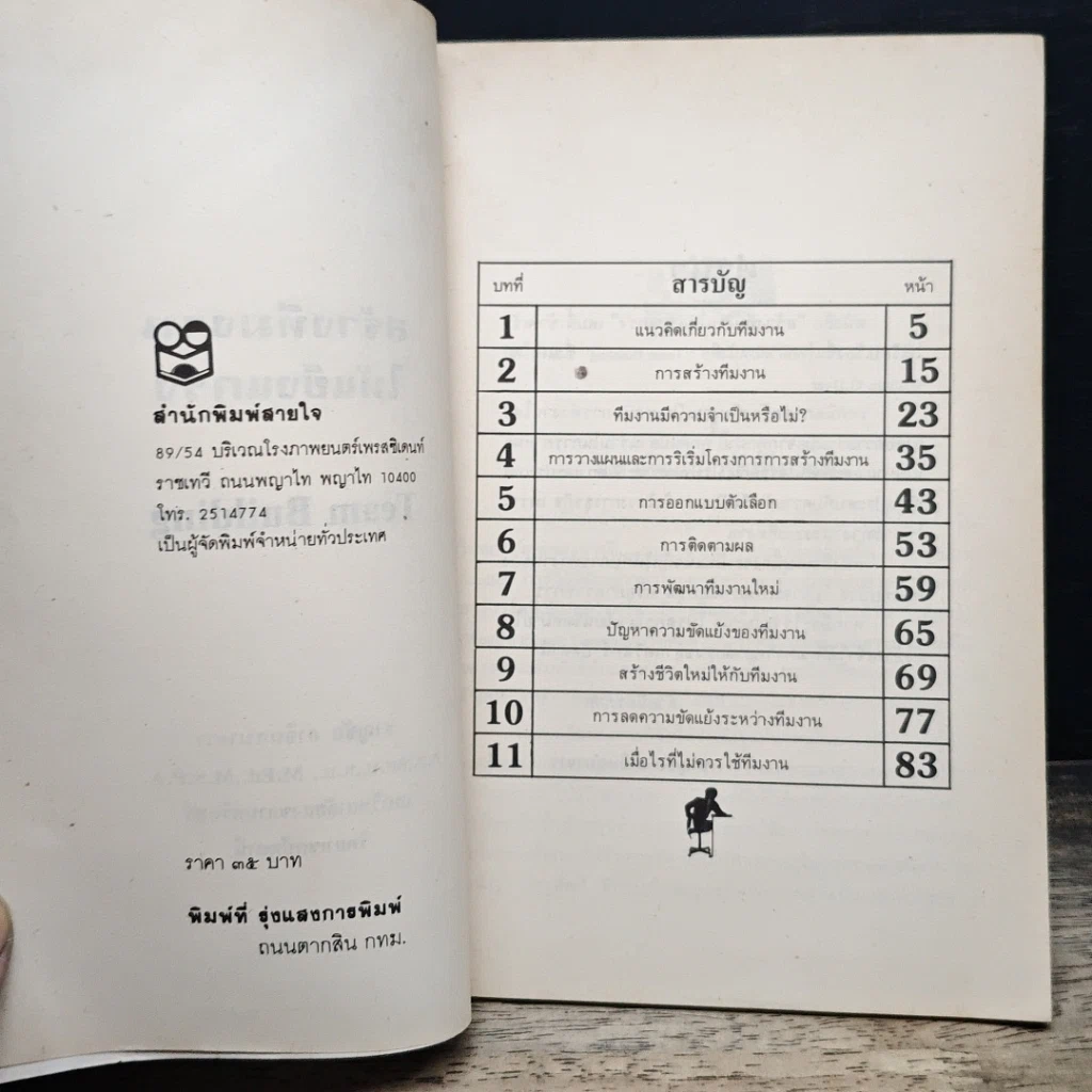 หนังสือ สร้างทีมงานให้แข็งแกร่ง รูปที่ 6