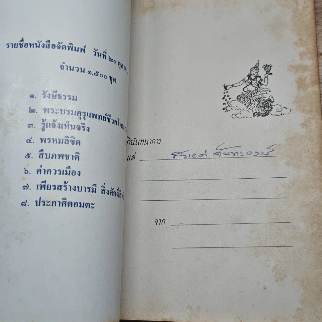 หนังสือ สืบภพชาติ รูปที่ 6