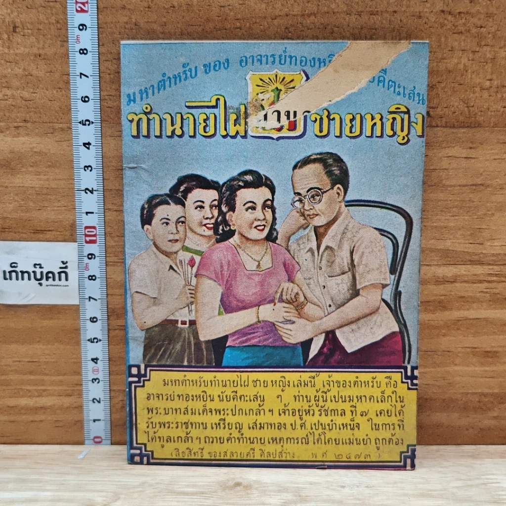 หนังสือ ทำนายไฝชายหญิง รูปที่ 1