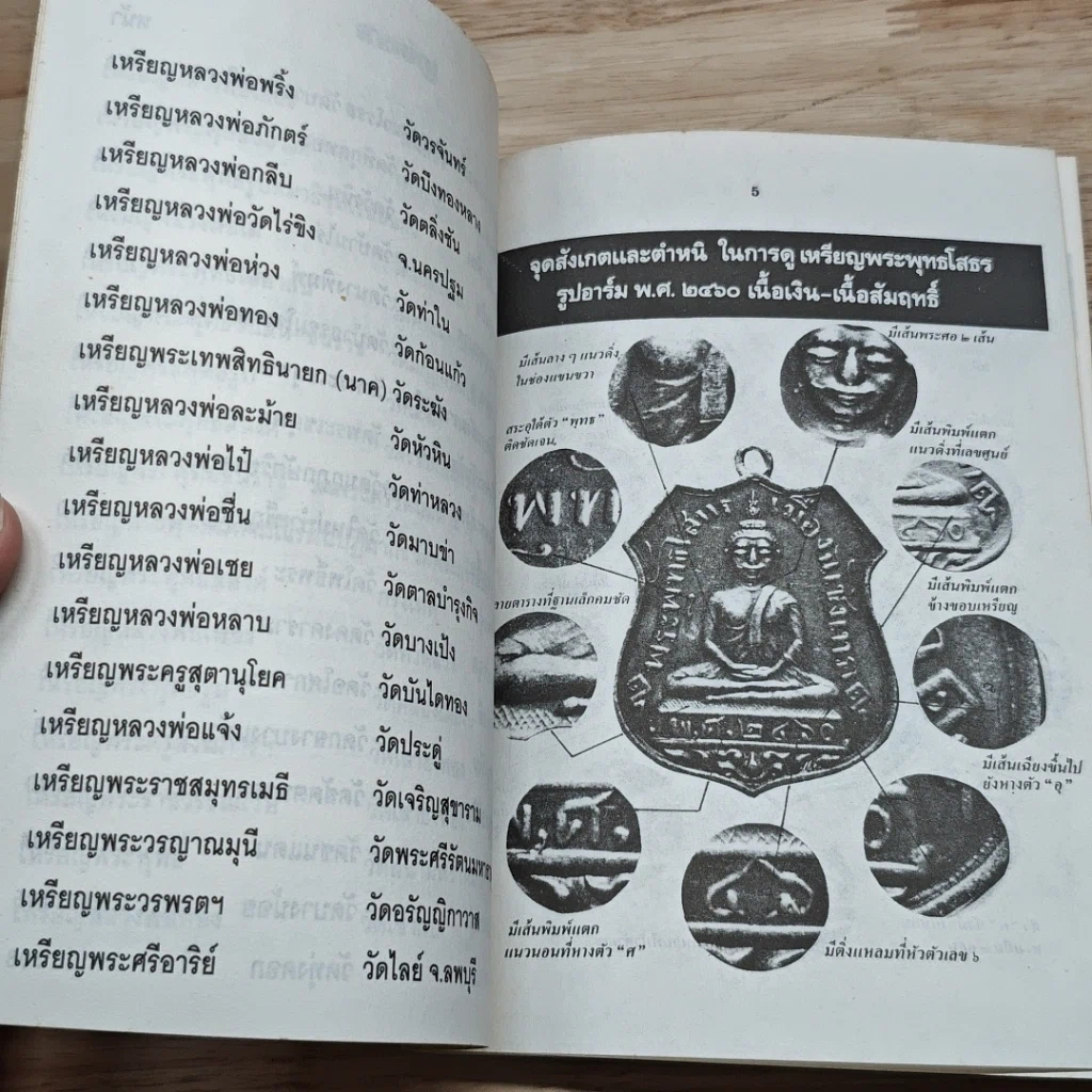หนังสือ เหรียญดัง หลวงพ่อต่างๆ ชี้จุดสำคัญเป็น โค้ดลับในเหรียญ รูปที่ 7