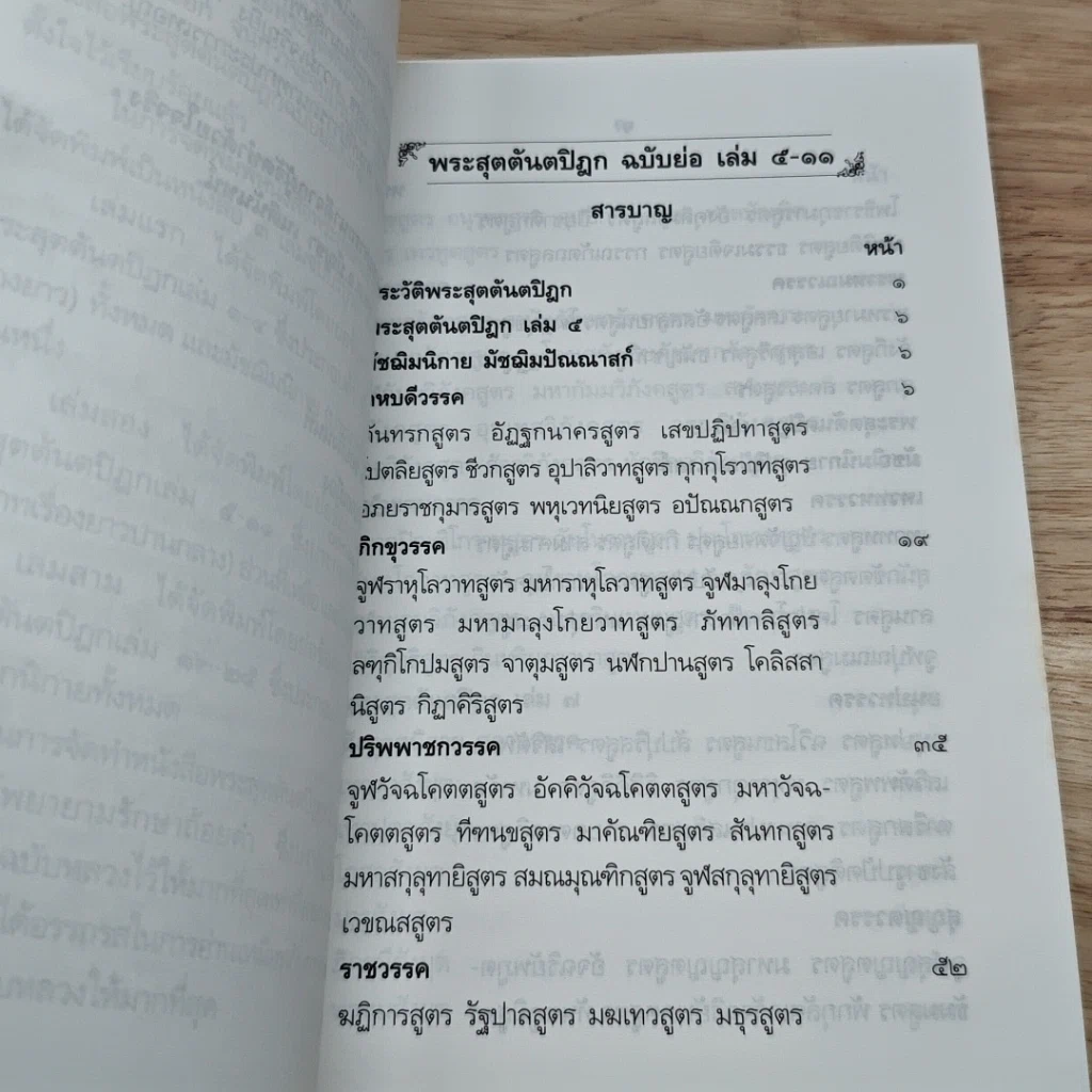 หนังสือ พระสุตตันตปิฎก ฉบับย่อ เล่ม 5-11 รูปที่ 6